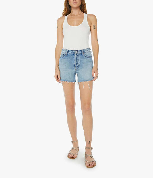 Mother - Skipper Frayed Hem Short