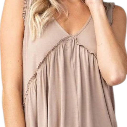Kori - Frilly Swing Tank Top