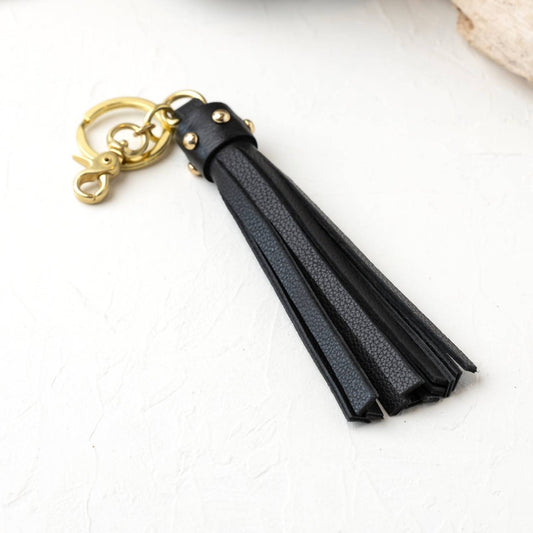 Bijourocks - Nat Brass Tassel Key Chain