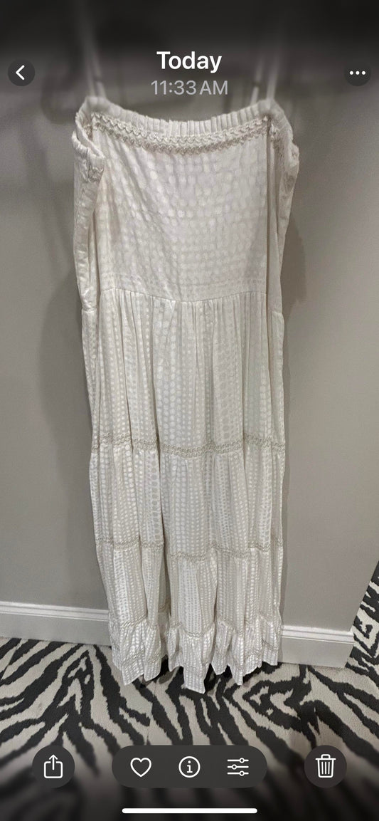 Oliphant - smock backed polka maxi dress