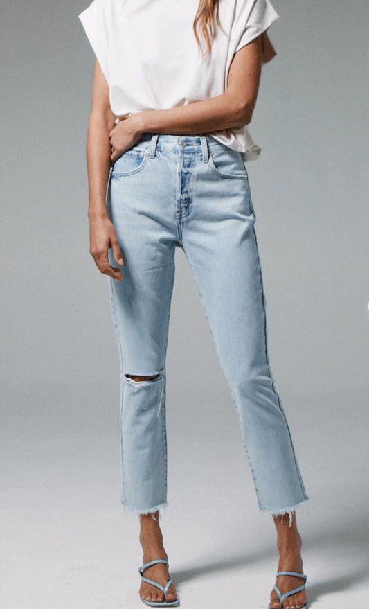 Keaton High Rise Straight Jean