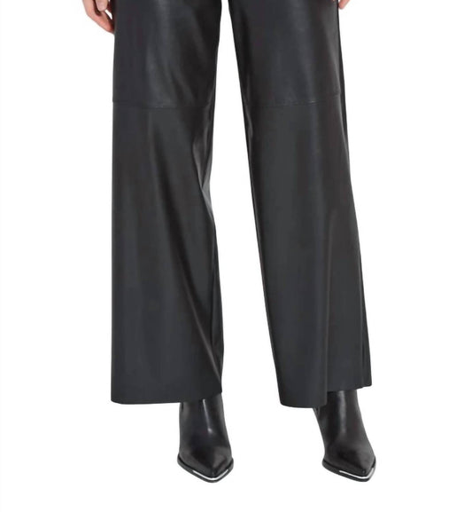Lysse - Wren High Waist Wide Leg Vegan Leather Pant