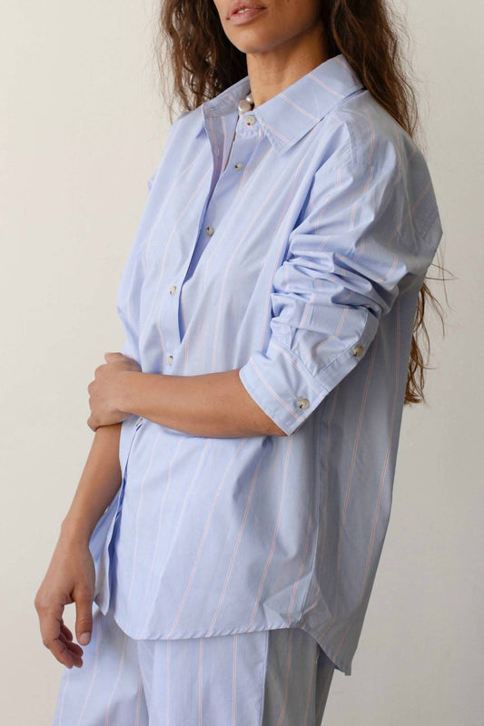 Donni. - Stripe Pop Shirt