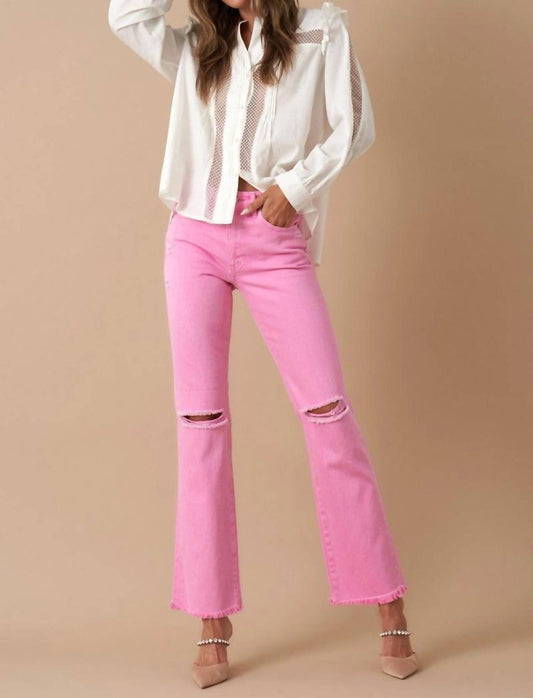 Insane Gene - High Rise Slim Straight Jeans