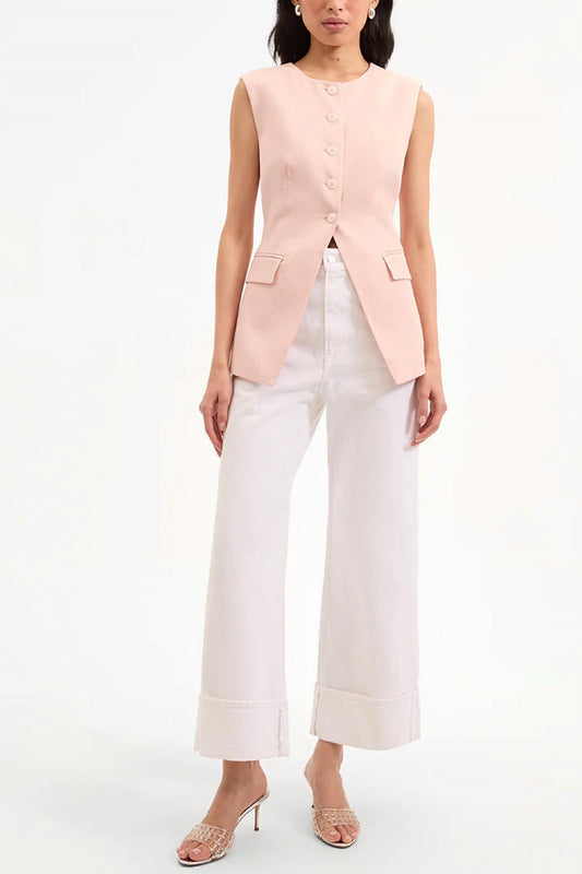 Veronica Beard - Taylor Cropped High Rise Jeans