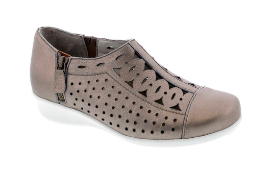 Drew Shoes - WOMEN'S METRO DUSTY LEATHER SANDALS