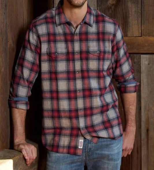 Flags & Anthem - Napier Long Sleeve Flannel Shirt