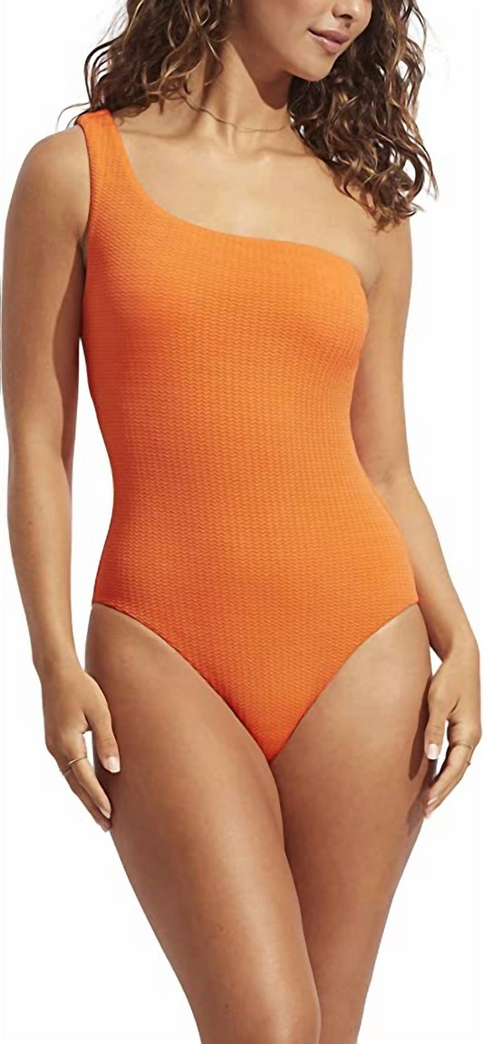 Seafolly - One Shoulder One Piece