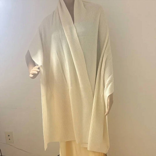 Portolano - Women's Cashmere Ribbed Wrap