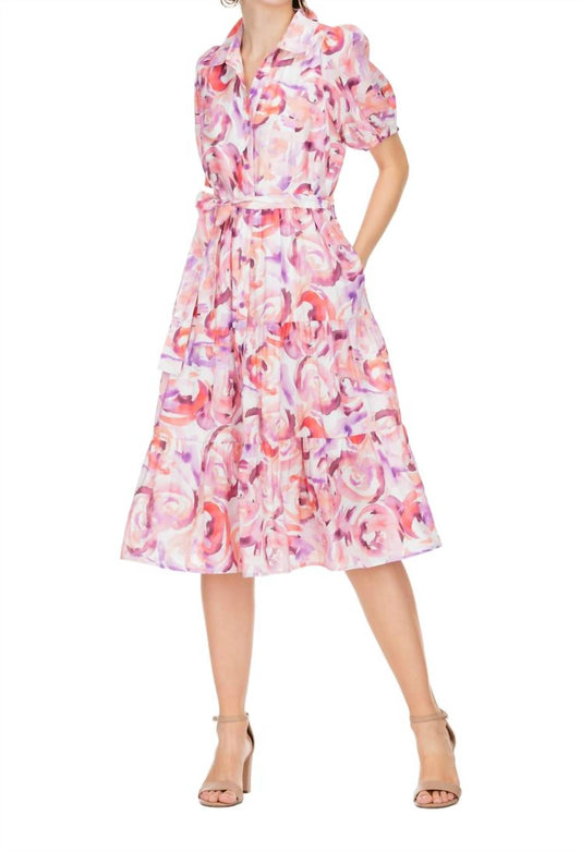 Jade Melody Tam - Short sleeve midi dress