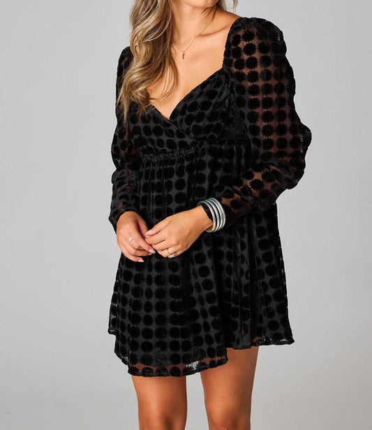 FALLON BABYDOLL MINI DRESS