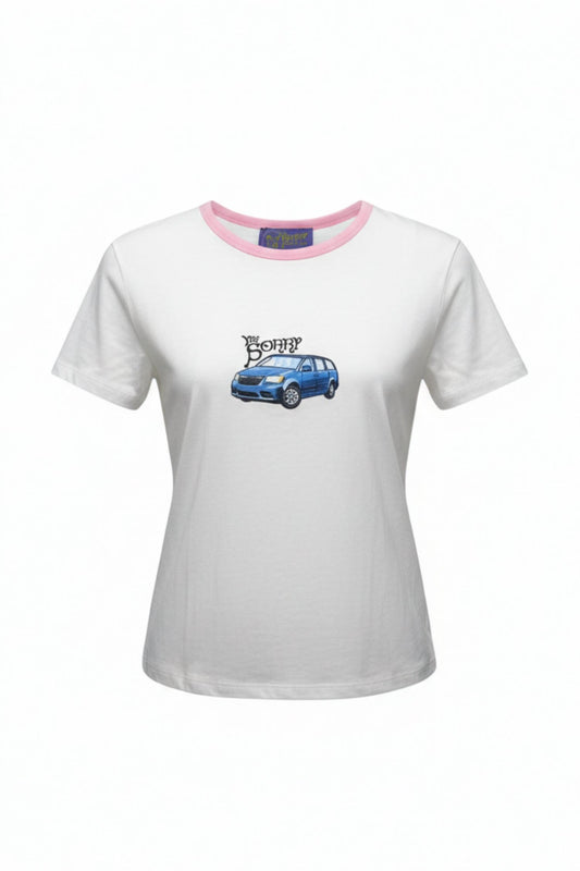 Petra - Women's Car Print Tee