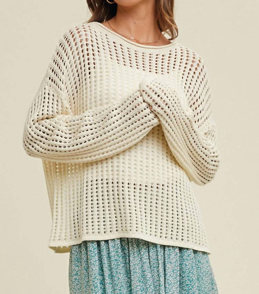 Wishlist - Open Knit Sweater