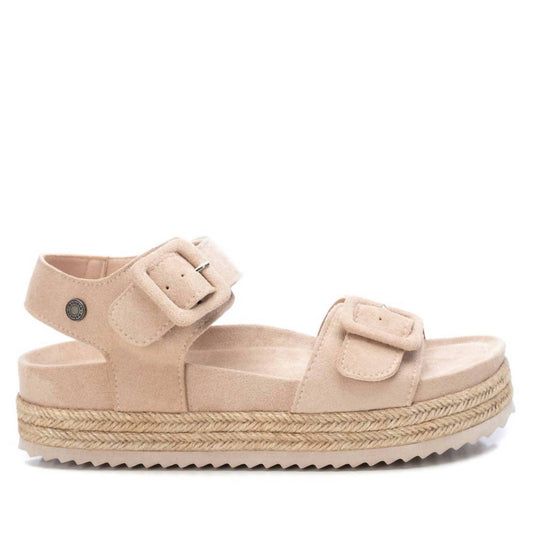 Xti - Women's Suede Flatform Sandals