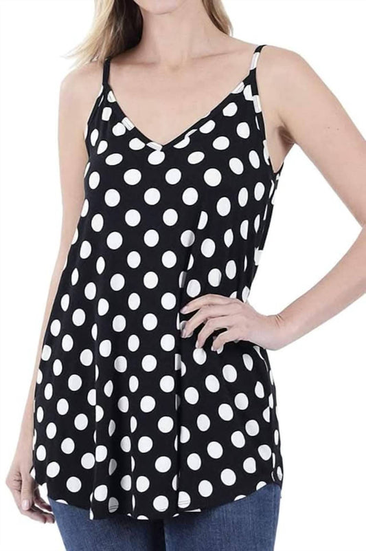 Zenana - Polka Dot Camisole