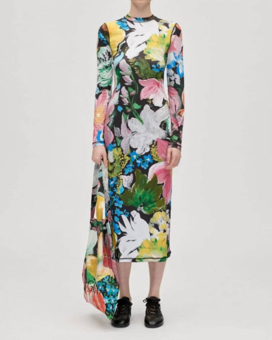 Stine Goya - Pullover Long Sleeve Midi Dress