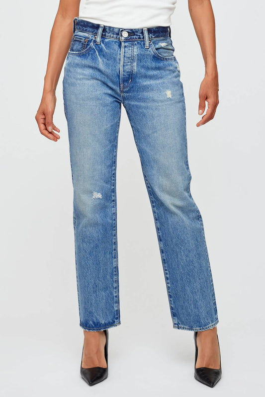 Moussy - Micanopy Mid Rise Straight Jeans