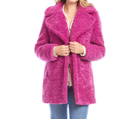 Karen Kane - Sherpa coat