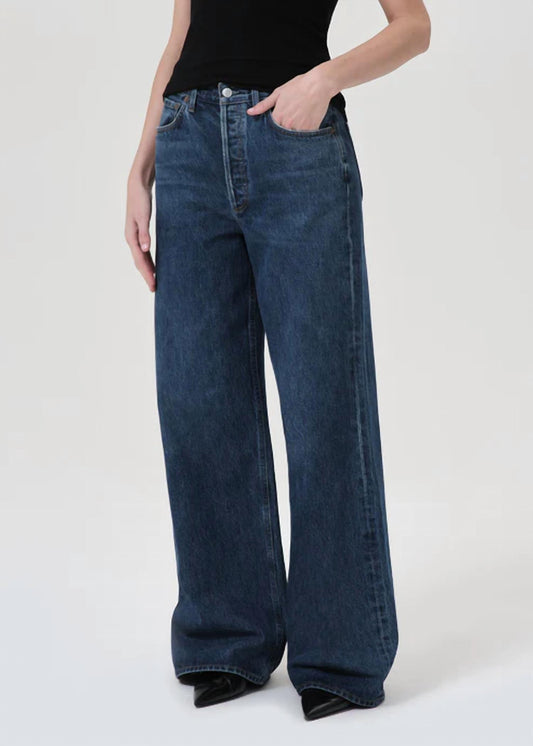 Agolde - Dame High Rise Wide Leg Jeans