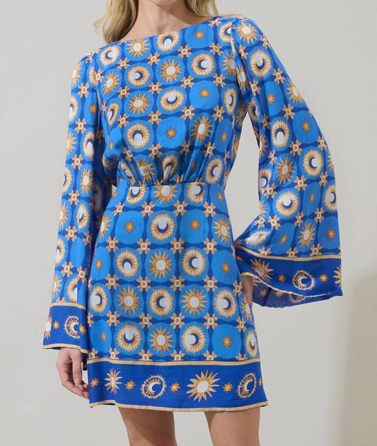 Sugarlips - Moonshine Bell Sleeve Mini Dress