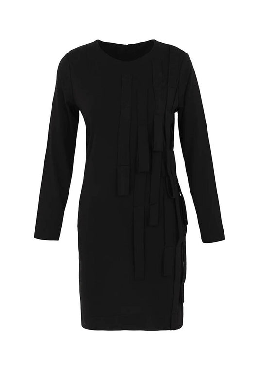 Eversassy - Stitched Loop Detail Dress