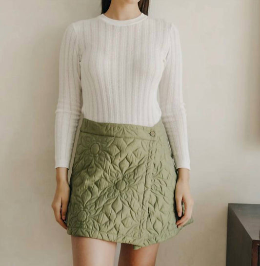 Love The Label - Melanie Quilted Skirt