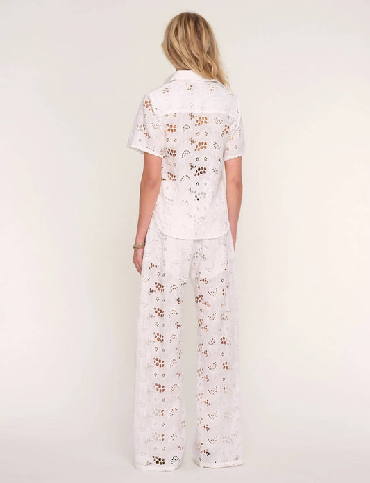 Heartloom - Rosie Eyelet Button Front Shirt