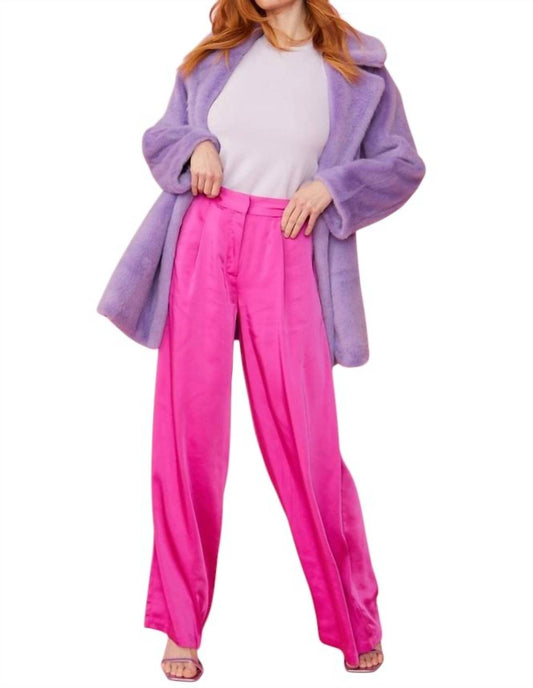 Jayley - Faux Fur Duchess Coat