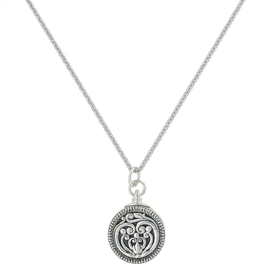 Montana Silversmiths - Women's Scroll Locket Necklace