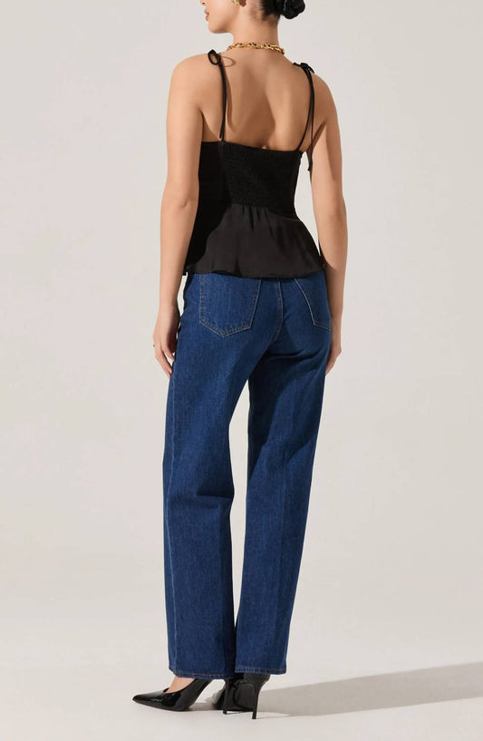 Astr - Selena Peplum Top