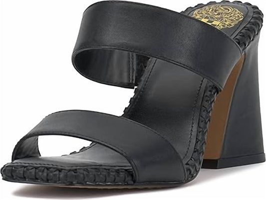 Vince Camuto - Women's Kaden Block Heel Mule Sandals