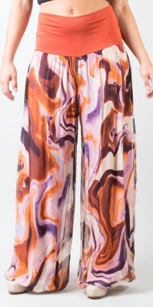 Gigi Moda - Aspen Marble Wide Leg Pants