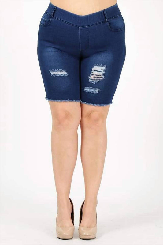 Dear John Denim - Bermuda Frayed Shorts