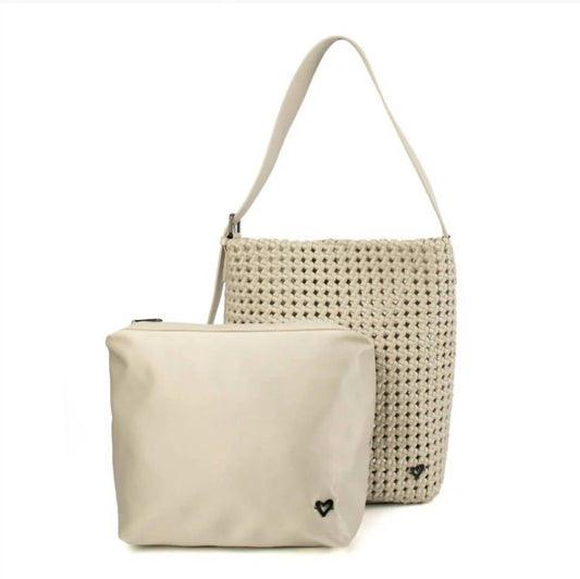 Prenelove - Women's Osler Woven Hand-knotted Hobo Bag