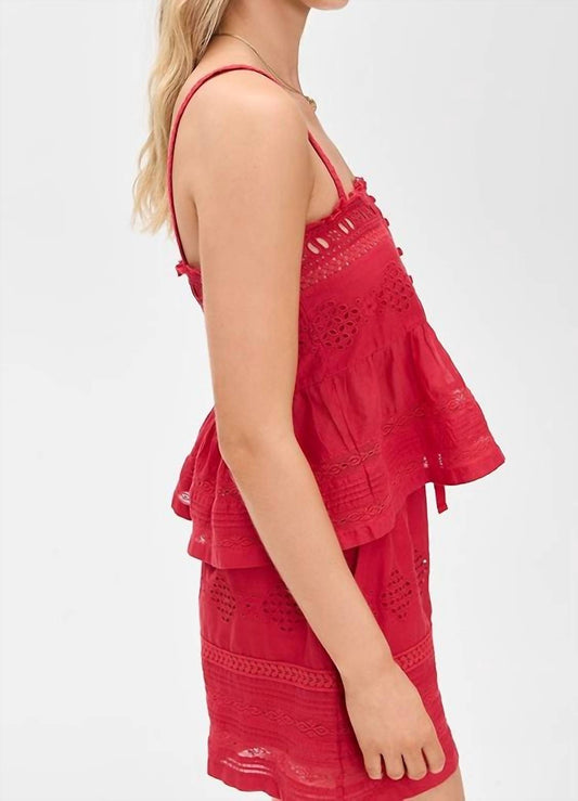 Isabel Marant - Denys Eyelet Cami Top