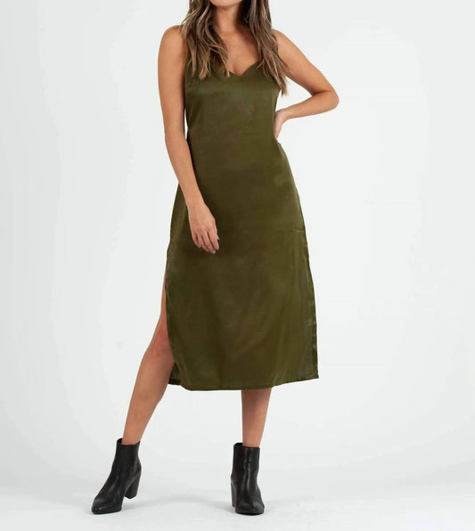 Lucca - Sierra Satin Back Tie Dress