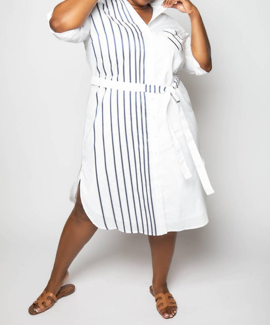 Finley - Long Alex Shirtdress Ribbon