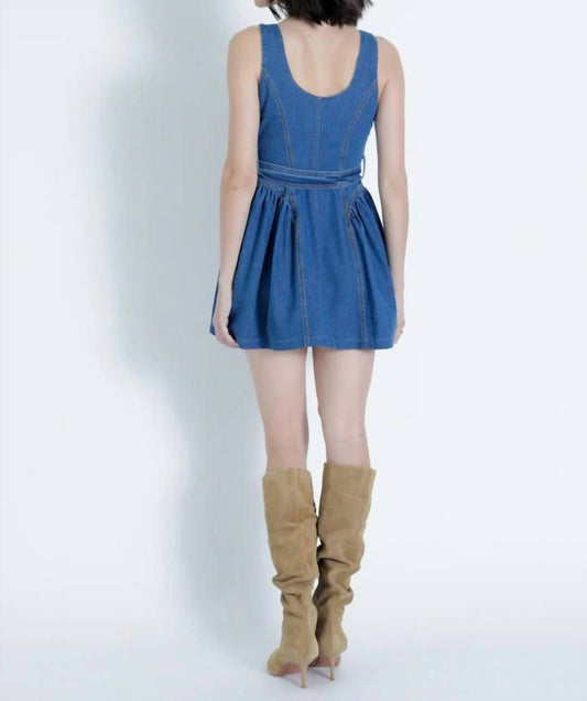 Karina Grimaldi - Denim Mini Dress