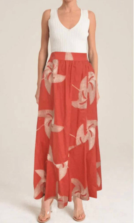 Ciebon - Teyan Embroidered Skirt