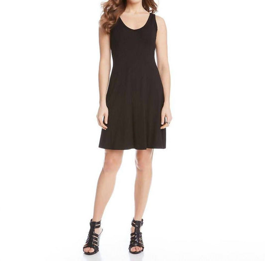 Karen Kane - Brigitte Scoopneck Sleeveless Mini Dress