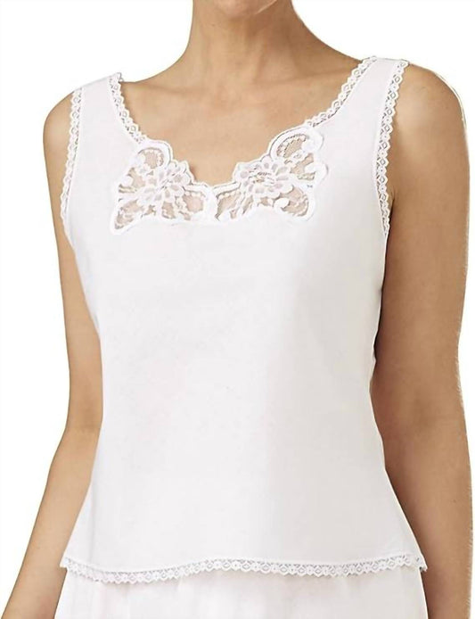 Shadowline Lingerie - Velrose Cotton Batiste Camisole