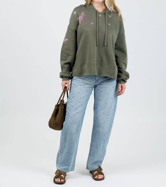 Pistola - Lexi Mid Rise Bowed Straight Jeans