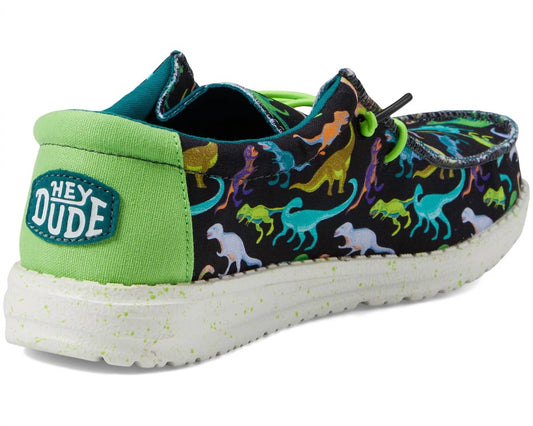 Hey Dude - Youth's Wally Dino Slip On Shoes