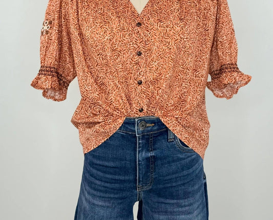 Dear John Denim - Women's Ria V-neck Top