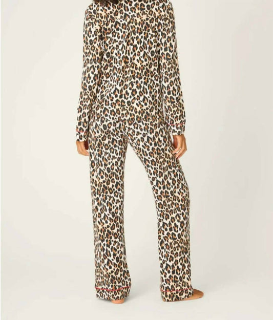 Pj Salvage - Leopard Print Pant Set