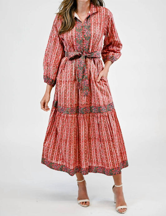 Victoria Dunn - Folly Maxi Long Sleeve Dress