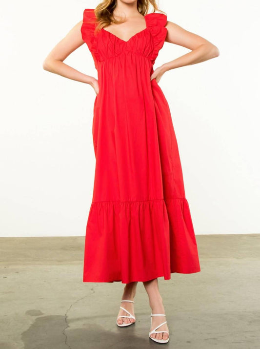 Thml - Flutter Sleeve Poplin Dress