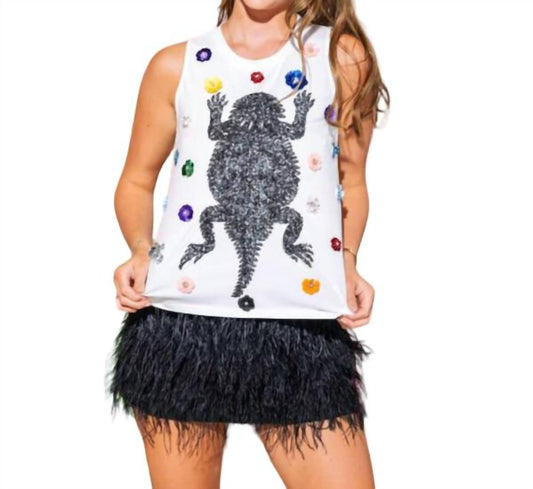 Queen Of Sparkles - Frog Flower Tee