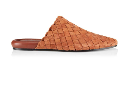 Rag & Bone - Lewis Woven Suede Slides