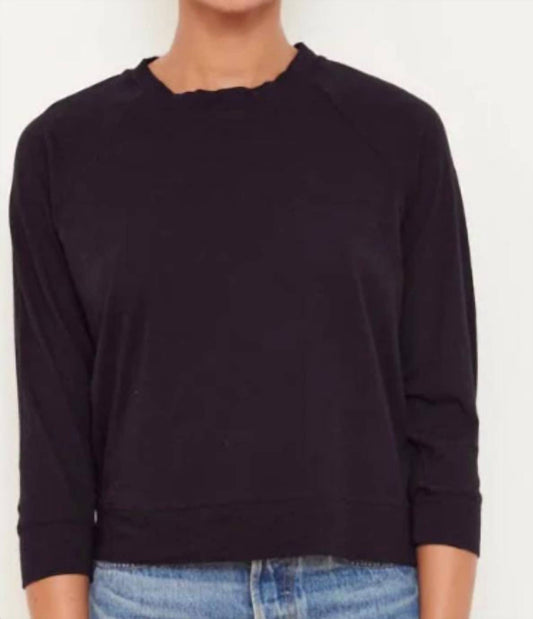 SUPIMA SLUB JERSEY SWEATSHIRT TEE